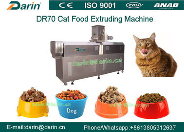 Il multi cibo per gatti di funzione di DR70 SUS304 fa un spuntino la linea di trasformazione della doppia vite