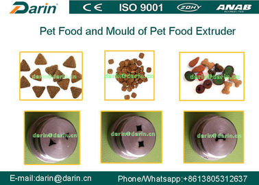 Attrezzatura dell'espulsore dell'alimento per animali domestici del gatto del pesce di cane/macchina, macchinario asciutto dell'alimento per animali domestici