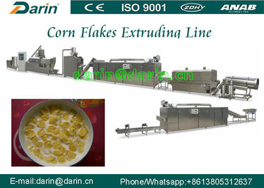 Cereale da prima colazione e linea di produzione dei fiocchi di mais/macchina dell'espulsore spuntino del soffio