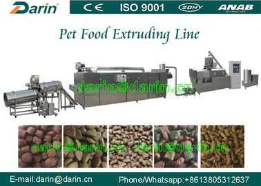 Macchina animale di produzione dell'espulsore dell'alimento per animali domestici del cane per cereale, soia, farina di ossa
