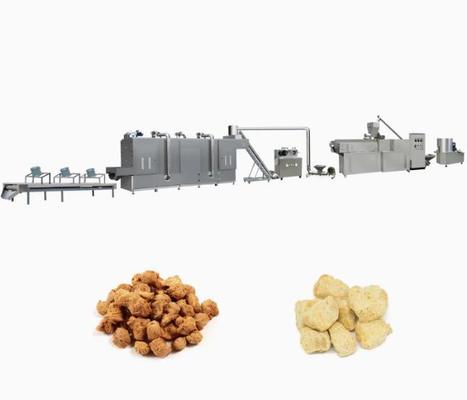 Linea di produzione strutturata dell'espulsore delle pepite della macchina/soia dell'espulsore della soia