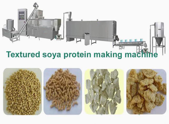 Linea di produzione strutturata dell'espulsore delle pepite della macchina/soia dell'espulsore della soia