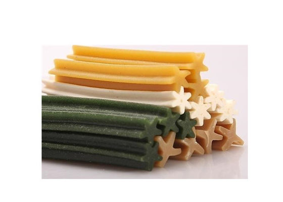 Macchina per la produzione di alimenti per cani con gomma da masticare e snack per cani monocolore
