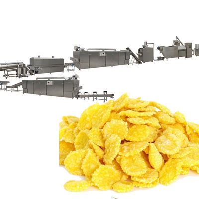 SpA d'acciaio del motore di Stailess Siemens del cereale da prima colazione dei fiocchi di mais della macchina automatica piena dell'estrusione