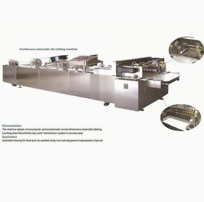 Macchina per la produzione di barrette alle arachidi / energetiche / ai cereali con forma quadrata / cubica