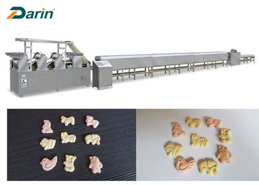 Macchina differente di fabbricazione di biscotti del cane di capacità di prezzo basso, linea di trasformazione dell'alimento per animali domestici