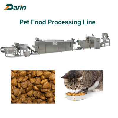 Doppia macchina dell'espulsore del cibo per cani della vite con lo SpA di Siemens