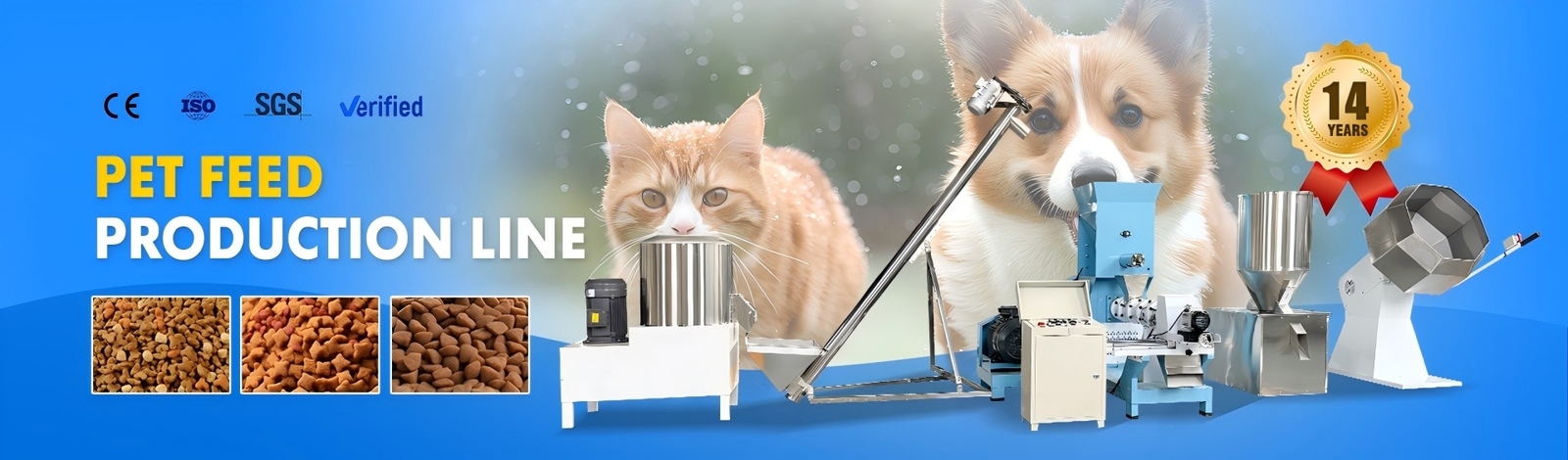 Espulsore dell'alimento per animali domestici