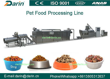 Linea di produzione automatica professionale dell'espulsore dell'alimento per animali domestici del cane con CE