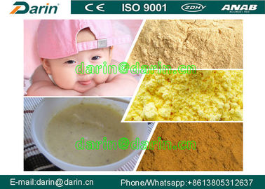 Linea di trasformazione a macchina espelsa della farina della polvere di bambino del riso del creatore nutrizionale degli alimenti per bambini