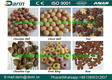 Rosted Nestle/linea di trasformazione avena di Kelloggs dei fiocchi di mais in serie del cereale con CE ISO9001