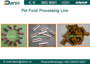 Macchina dell'espulsore del cibo per cani dell'animale domestico di Darin, impiantistica per la lavorazione degli alimenti dell'animale domestico di cure odontoiatriche