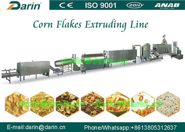 Fiocchi di mais commerciali che fanno la linea di produzione dell'espulsore dello spuntino dei chip cereale/della macchina