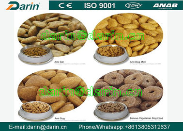 linea di produzione del cibo per cani 150-200kg/hr/impiantistica per la lavorazione degli alimenti asciutta dell'animale domestico