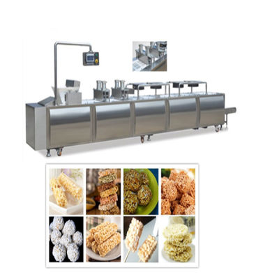 Macchina formatrice per barrette di granola in acciaio inossidabile per sorgo zuccherino e mais