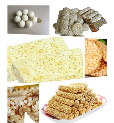 Macchina formatrice per barrette di granola in acciaio inossidabile per sorgo zuccherino e mais