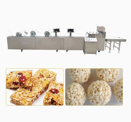 Patentata SUS304 MK-65 Cereal Bar Making Machine 300~500kg all'ora