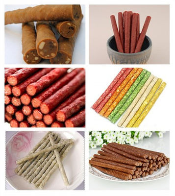 Macchina per tagliare le strisce di carne /Linea di trasformazione del cibo per animali domestici