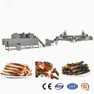 Alimento per animali domestici del bastone carnoso del cane di Automaticlly che fa fabbricazione a macchina di Munchy Stip