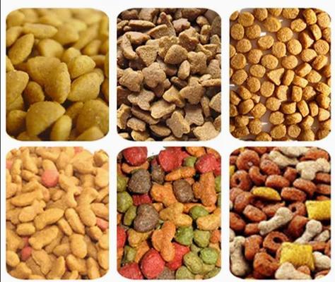 Linea di produzione di alimenti per cani a pellet più sani SUS304 Impianto di trasformazione della macchina di estrussione galleggiante per mangimi per pesci
