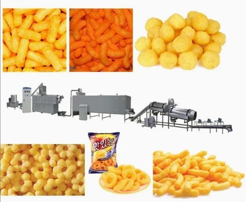 Linea di trasformazione 150kg/h della macchina dell'espulsore del soffio del cereale dello spuntino di svago