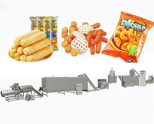 Linea di trasformazione 150kg/h della macchina dell'espulsore del soffio del cereale dello spuntino di svago