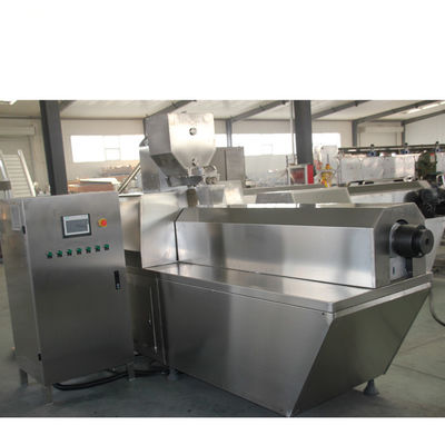 Il doppio della macchina dell'espulsore dello spuntino del soffio del cereale avvita l'acciaio inossidabile