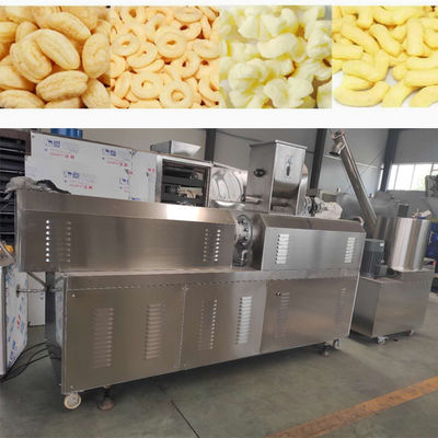 Estrusore a vite del gemello della macchina del creatore dello spuntino del soffio della palla del formaggio del cereale di certificazione del CE