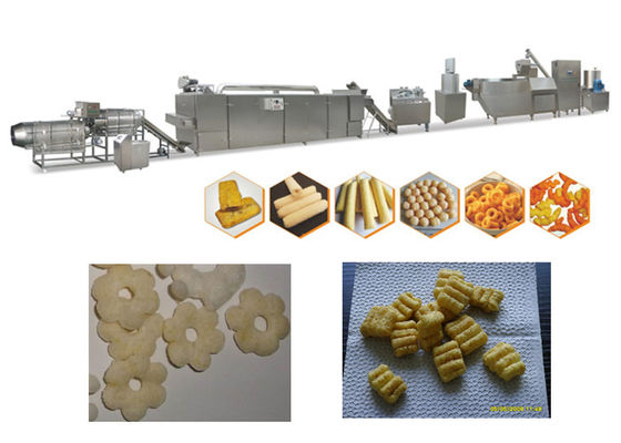Macchina durevole dello spuntino del soffio, spuntini del soffio del cereale dell'alimento che fanno linea CE passato