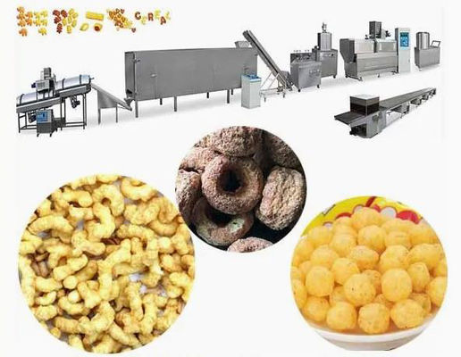 Alimento soffiato automatico che fa macchina