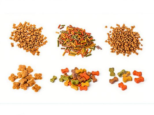 Cane / gatto / uccello / pesce / linea di produzione di cibo per animali domestici macchina con motore WEG tre anni di garanzia