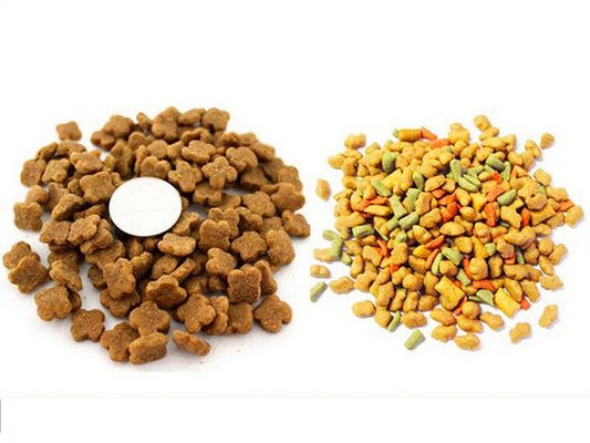 Cane / gatto / uccello / pesce / linea di produzione di cibo per animali domestici macchina con motore WEG tre anni di garanzia