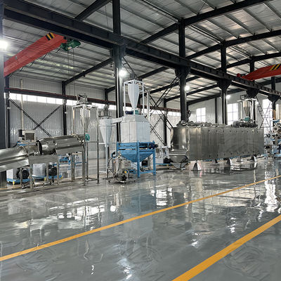 Estrusione 90kw che asciuga linea di trasformazione di condimento per nutrizione del cane