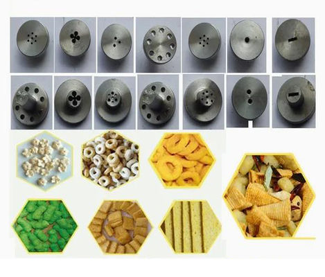 Macchina dell'espulsore del soffio del cereale di grande capacità, doppia macchina dell'estrusore a vite