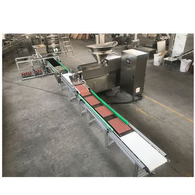 Linea di produzione dell'acciaio inossidabile della vite della carne dell'espulsore dell'alimento per animali domestici SUS304 singola della barra dell'estrusione fredda automatica dell'entrata