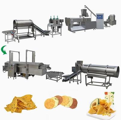 120kg per spuntino del soffio del cereale di ora che rende a macchina/ha soffiato linea di produzione dello spuntino del cereale