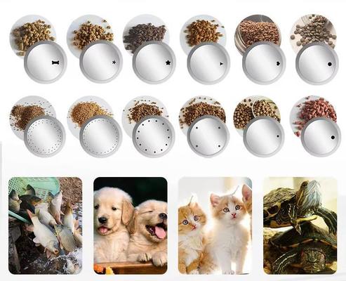 Mangime per pesci Estrusore per alimenti per animali domestici Certificato CE Apparecchiatura automatica per l'estrusione di alimenti per animali