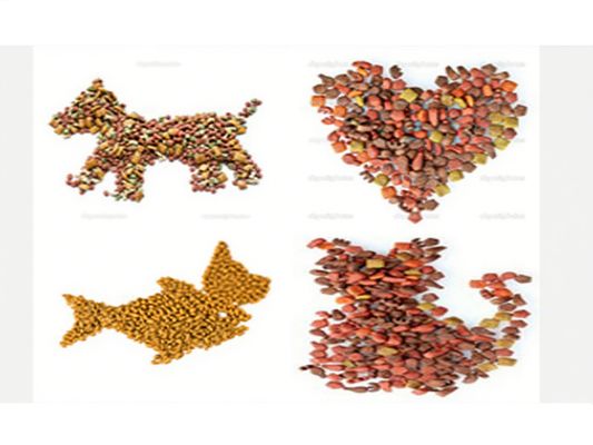 Espulsore professionale dell'alimento per animali domestici/estrusore a vite del gemello PER il cane, gatto, pesce