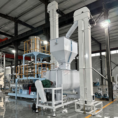 150-200 kg/hr Macchina per estrussione di alimenti per animali domestici, Macchina per estrussione di mangimi per pesci