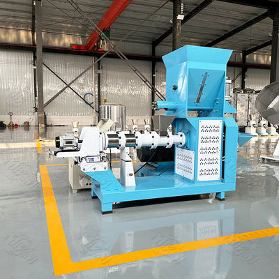 150-200 kg/hr Macchina per estrussione di alimenti per animali domestici, Macchina per estrussione di mangimi per pesci