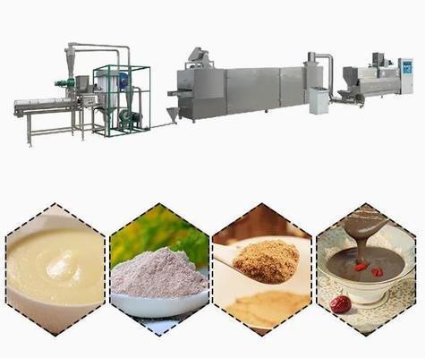 Macchina dell'espulsore dell'alimento della polvere di nutrizione dell'acciaio inossidabile con l'estrusore a vite due