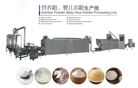 Macchina automatica dell'espulsore dell'alimento, linea di produzione nutrizionale infantile della polvere