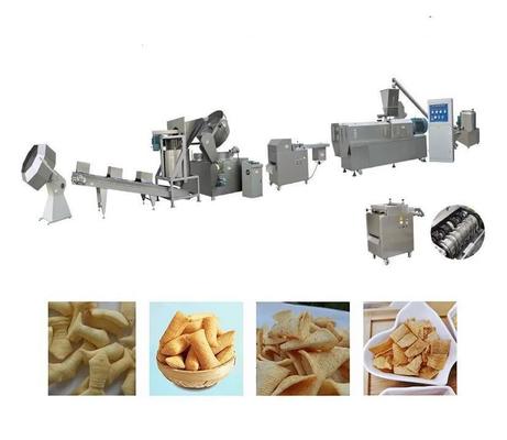 La singola vite 3D appallottola gli spuntini della friggitrice che rendono a macchina l'acciaio inossidabile