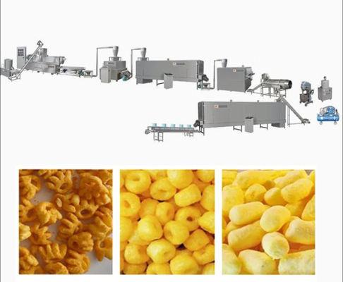 Linea di trattamento automatica della macchina dell'espulsore dello spuntino della pallina 3D di alta efficienza