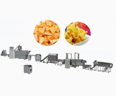 Doppia macchina dell'espulsore dello spuntino della vite, linea automatica di produzione alimentare della pallina