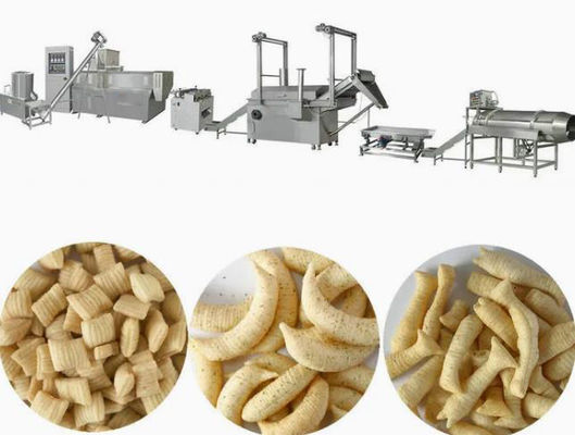 La pallina automatica 3d fa un spuntino il cracker che fa la linea di produzione a macchina