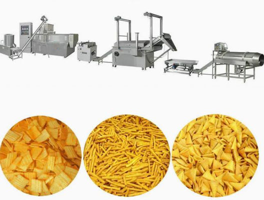 IL CE ISO9001 ha approvato 3D 2D Extruded che frigge la linea di trasformazione dello spuntino