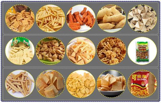 IL CE ISO9001 ha approvato 3D 2D Extruded che frigge la linea di trasformazione dello spuntino