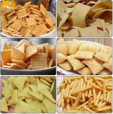 3D Compound Fried Puff Extruder Machine Con Single Screw Extruder Per la lavorazione alimentare