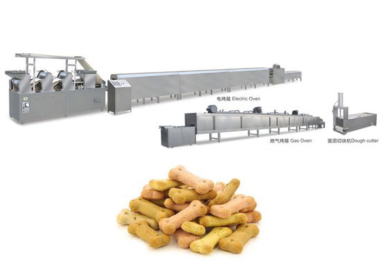 Infatuazione facile mangiare la linea di trasformazione attrezzatura del biscotto per cani di fabbricazione di biscotti dell'animale domestico